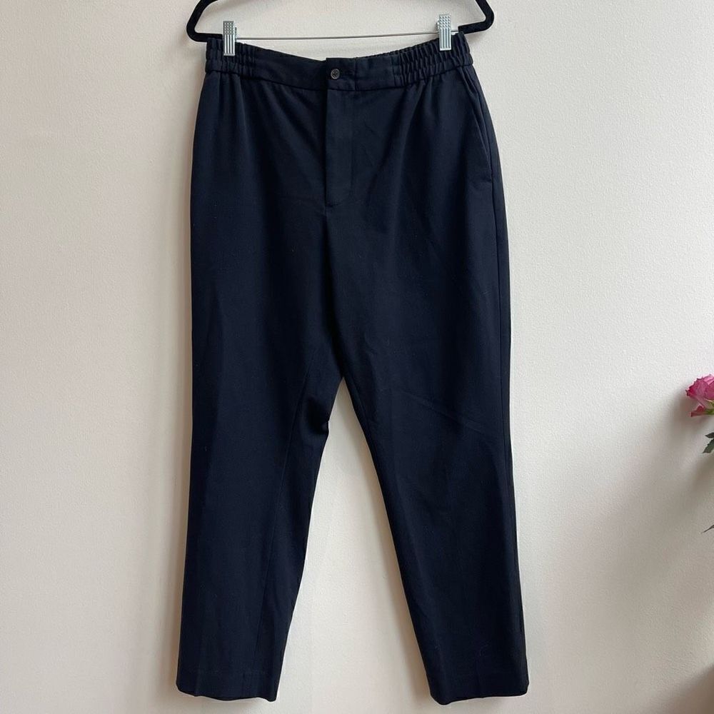 Destination by J.Crew Mens Navy Elastic Waist Pant Size 34x30